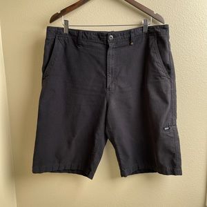 Vans Black Red Pin Stripe Men's Shorts